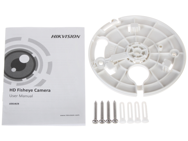 Kamera Fisheye Rybie Oko HIKVISION DS-2CC52H1T-FITS widzi na 180°